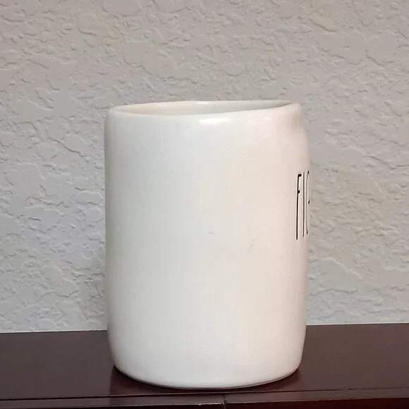 Rae Dunn "FIGHTER" 16oz Ceramic Coffee Mug - Picture 4 of 11